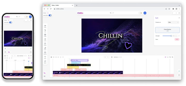 Chillin – 下一代 AI 视频动画编辑器