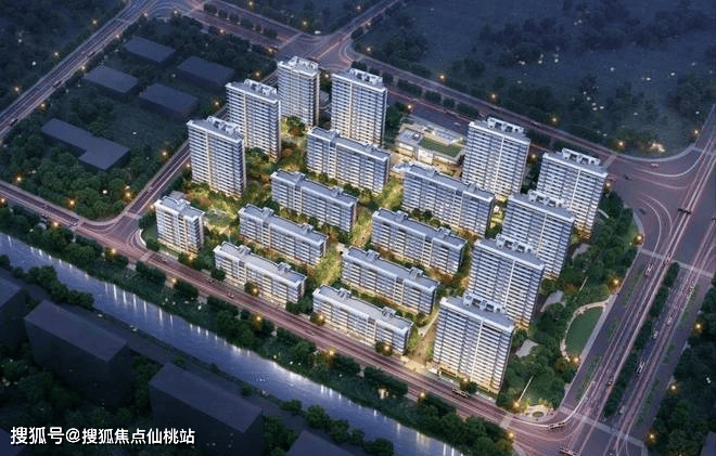 「中建山水雅境|建面约100-144㎡全能户型!3米层高+270°主卧飘窗,高得房率改善首选」
