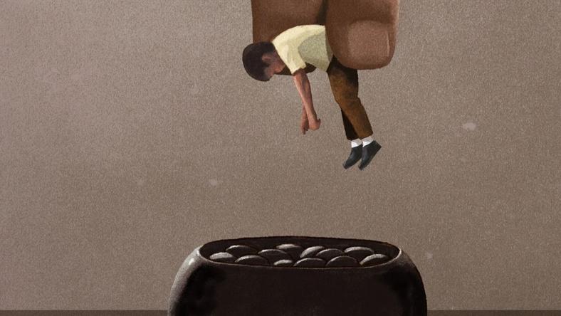 少年坠亡之前