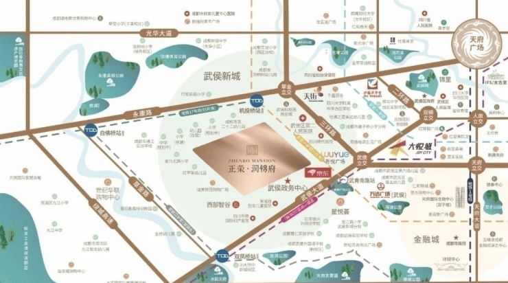 成都正荣润锦府值得购买吗_正荣润锦府售楼电话_户型图大全_六月最新项目情况