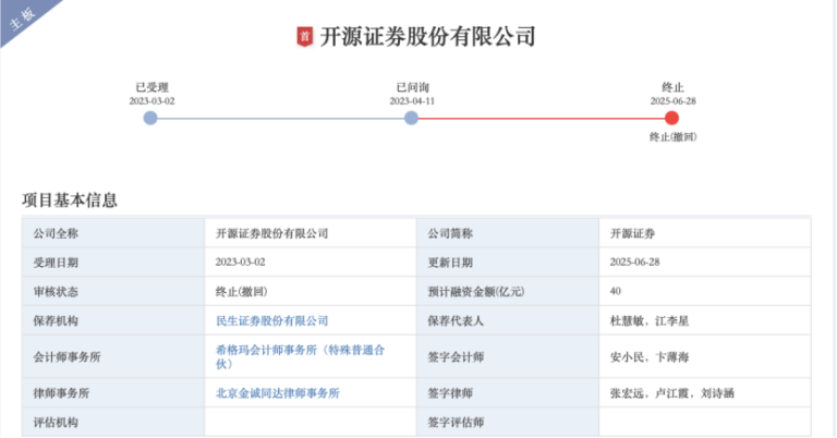 又一家！排队3年 这家券商撤回IPO！什么情况？