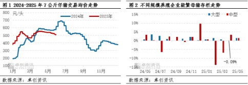 预计6月底全国能繁母猪存栏或转为下滑但幅度有限 生猪存栏量或仍处于增加趋势