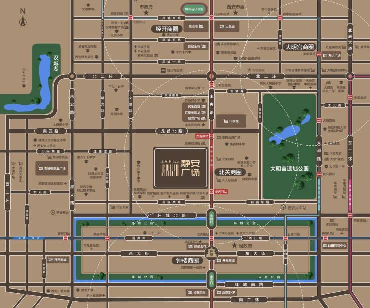 西安【璟宸尊域府】—绿色住宅—户型展示—学府环伺—地铁沿线