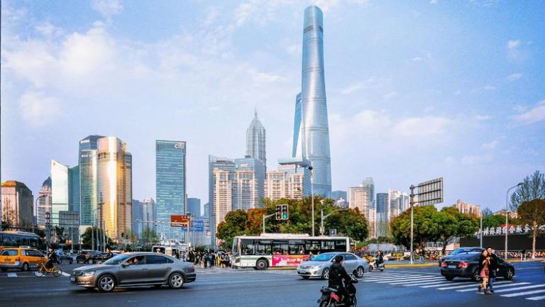 上海办公楼，开始集体翻新改造