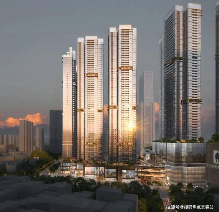 湾区超级“芯”【金地环湾城】约111-270㎡塔尖住宅|约165-290㎡领袖公寓!坐拥福田CBD核心全优配套!